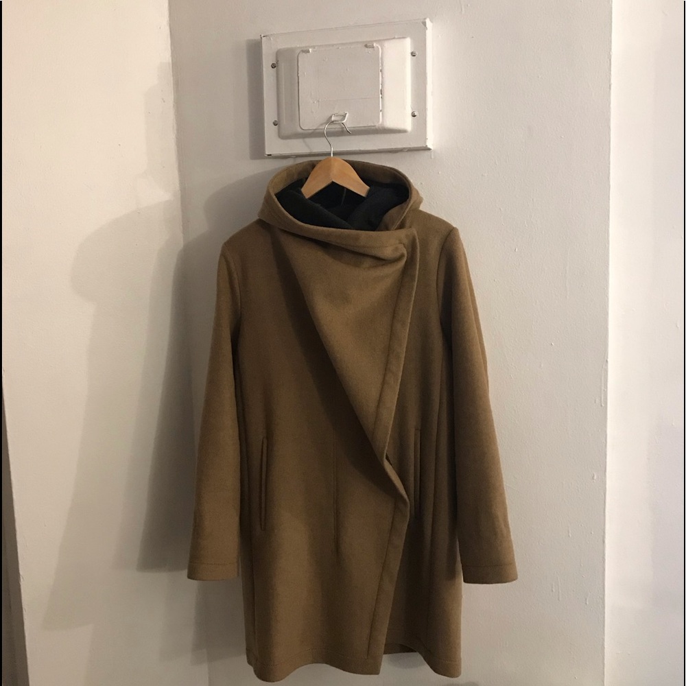 Like New Vince Camuto Jacket Camel/charcoal M